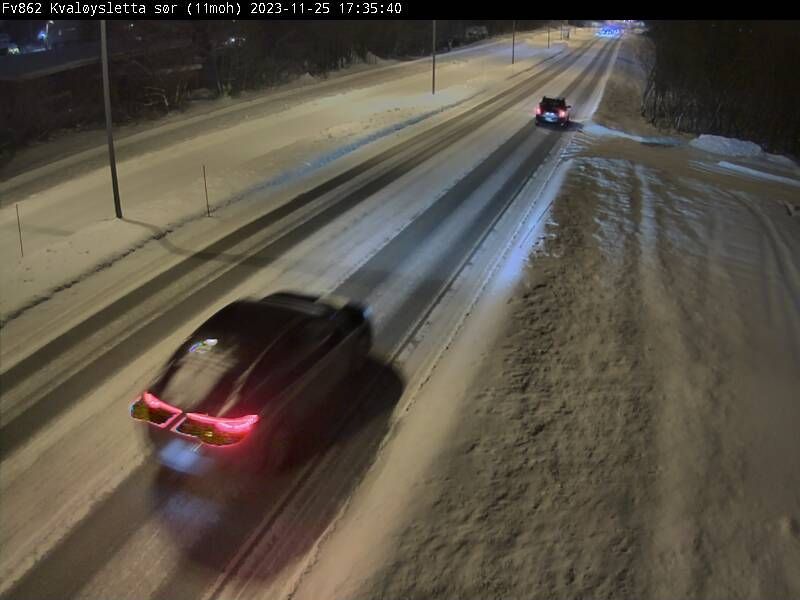 Traffic Cam Kvaloysletta: F862 - sør (Tromsøya)