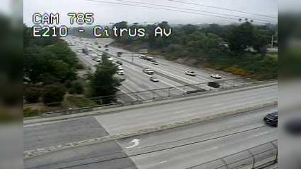 Traffic Cam Azusa › East: Camera 785 :: E210 - CITRUS AVE: PM 40.59