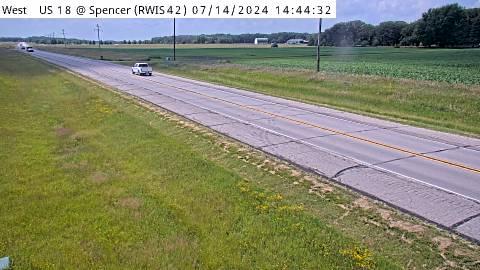 Traffic Cam Spencer: R42: US 18 West View