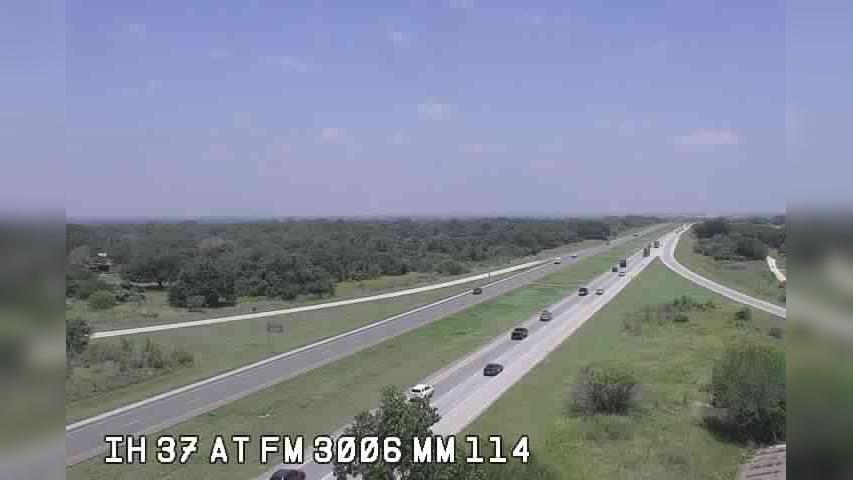 Traffic Cam Verdi › North: IH 37 at FM 3006