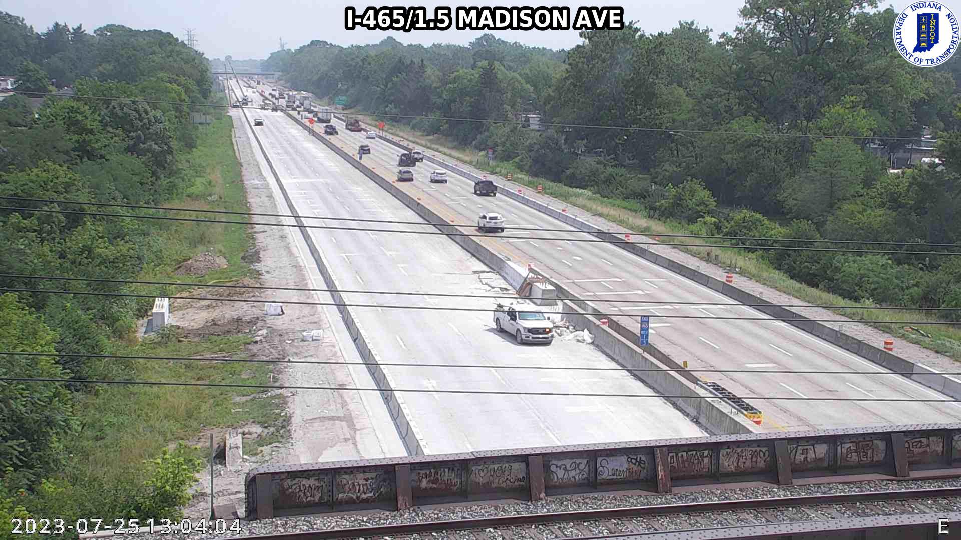 Traffic Cam Indianapolis: I-465: I-465/1.5 MADISON AVE