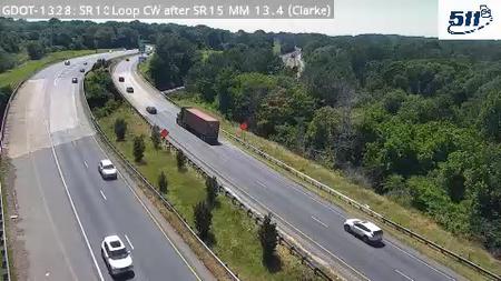 Traffic Cam Athens-Clarke County Unified Government: 104884--2