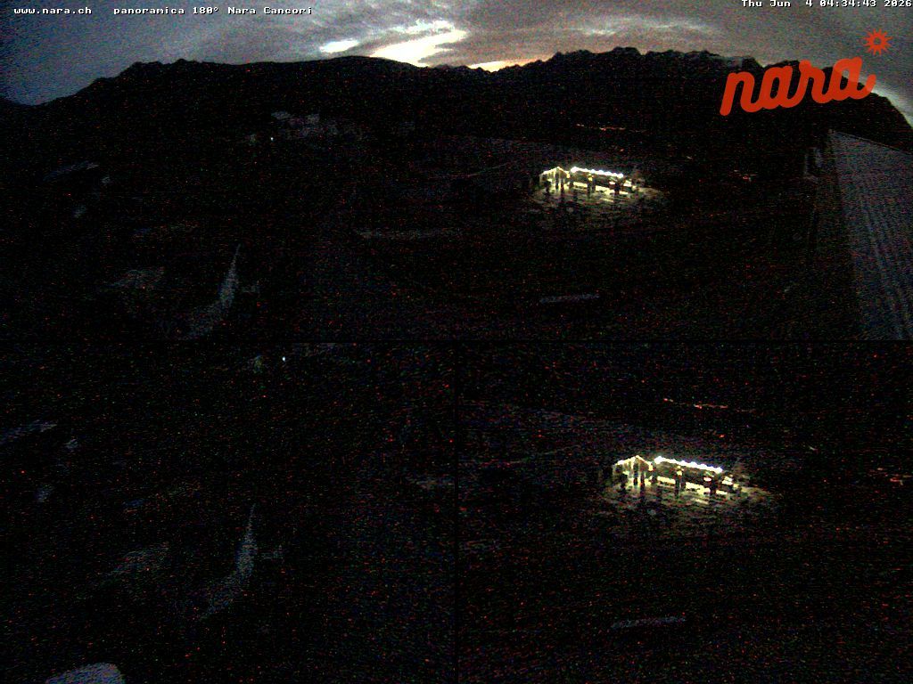 Acquarossa › Nordosten: Seggiovia Nara 1500 - Arrivo - Impianti turistici Nara 