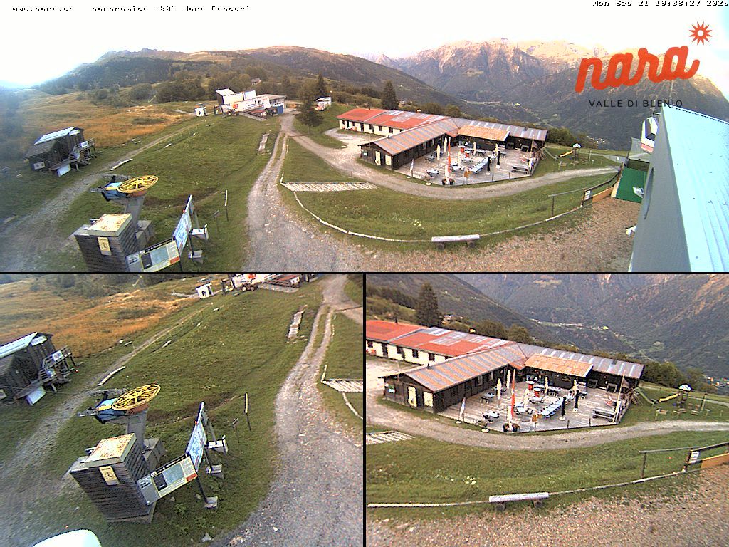 Acquarossa › Nordosten: Seggiovia Nara 1500 - Arrivo - Impianti turistici Nara 