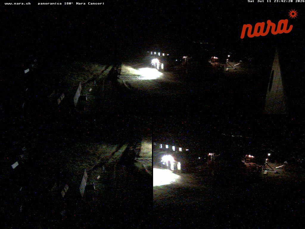 Acquarossa › Nordosten: Seggiovia Nara 1500 - Arrivo - Impianti turistici Nara 