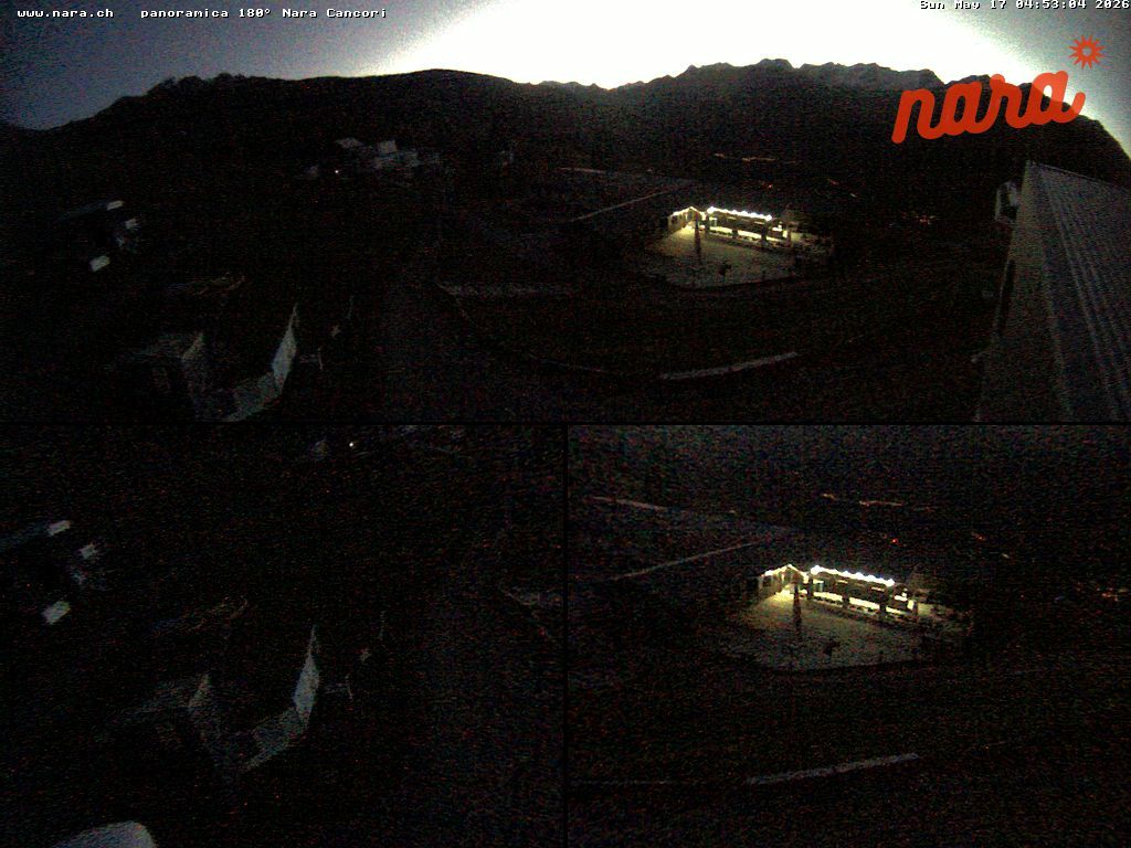 Acquarossa › Nordosten: Seggiovia Nara 1500 - Arrivo - Impianti turistici Nara 