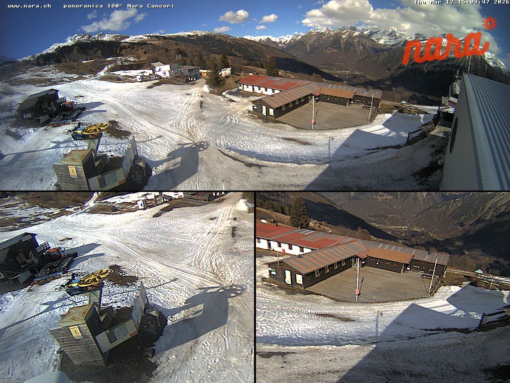 Acquarossa: Nara arrivo seggiovia Alpe di Nara