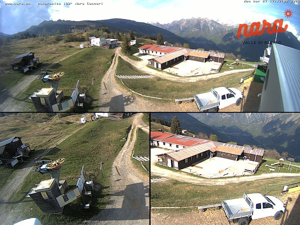 Acquarossa: Nara arrivo seggiovia Alpe di Nara