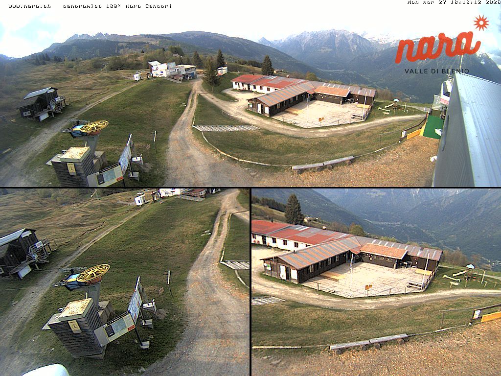 Acquarossa: Nara arrivo seggiovia Alpe di Nara