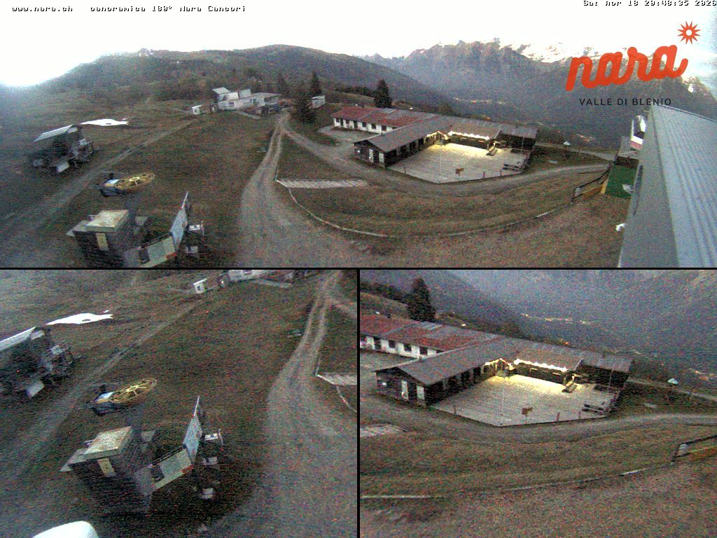 Acquarossa: Nara arrivo seggiovia Alpe di Nara