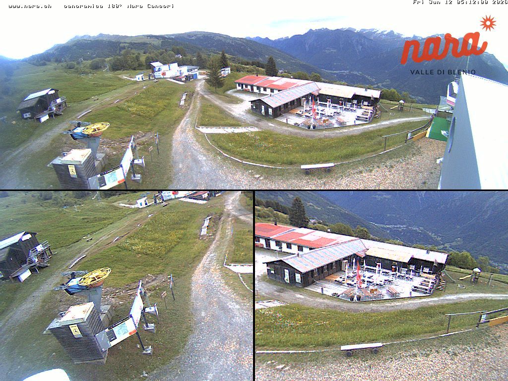 Acquarossa › Nordosten: Seggiovia Nara 1500 - Arrivo - Impianti turistici Nara