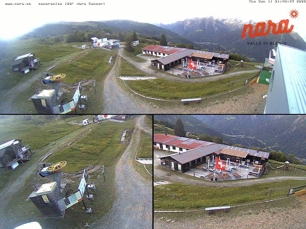 Acquarossa › Nordosten: Seggiovia Nara 1500 - Arrivo - Impianti turistici Nara