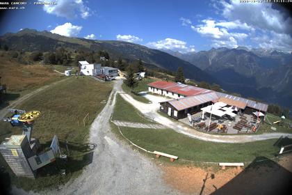 Acquarossa: Nara arrivo seggiovia Alpe di Nara