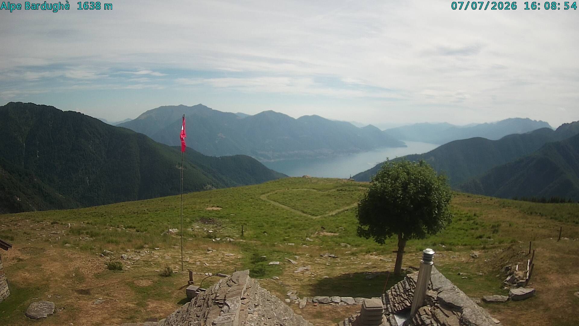 Vogorno: Alpe Bardughè - Gambarogno - Alpe di Neggia - Cannobio - Langensee