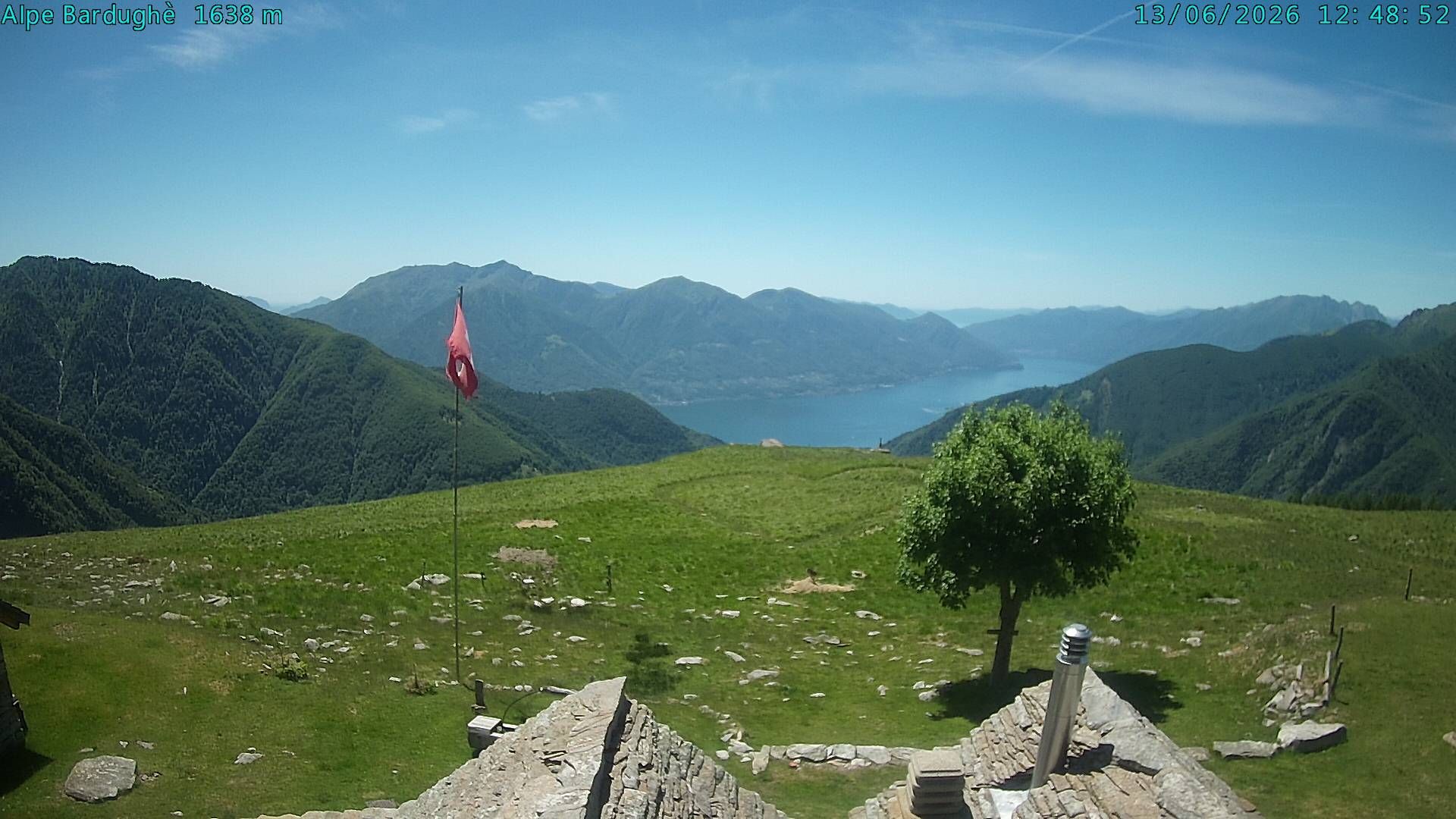 Vogorno: Alpe Bardughè - Gambarogno - Alpe di Neggia - Cannobio - Langensee