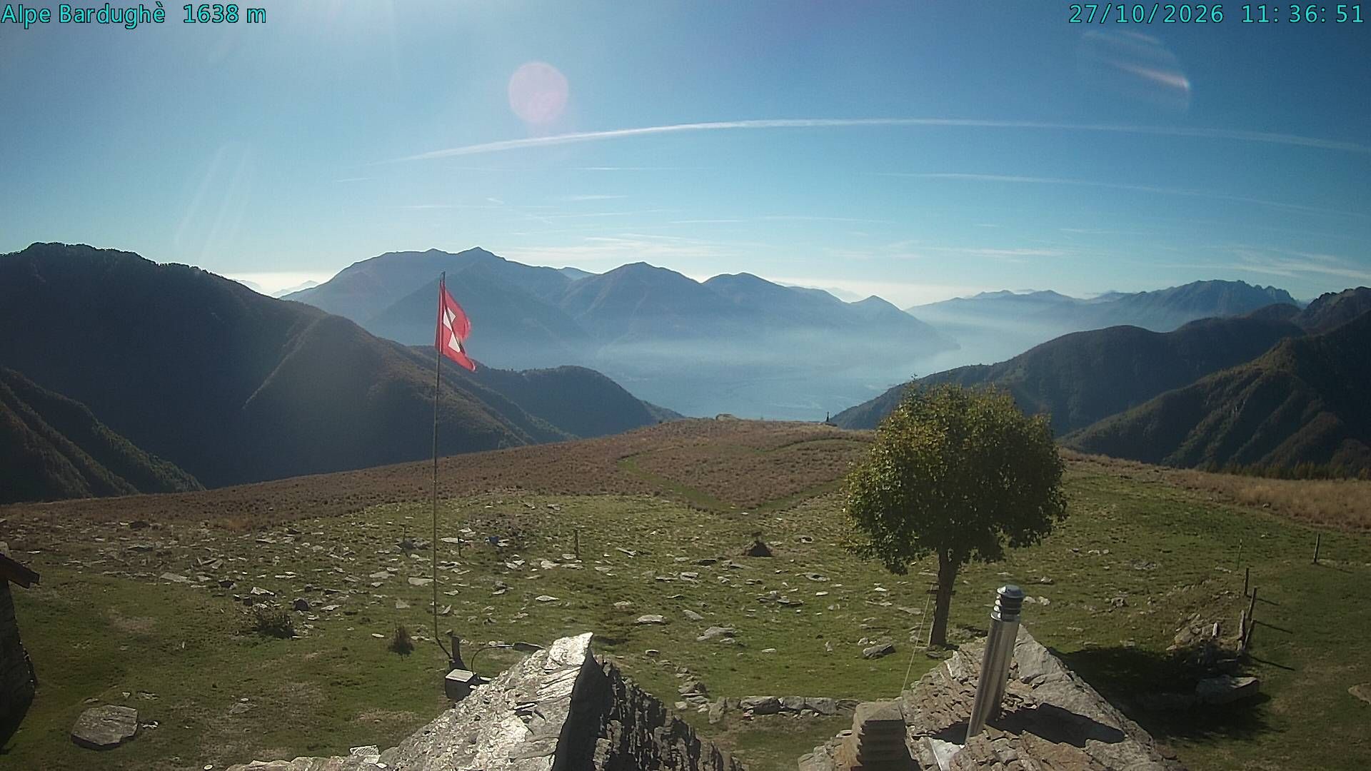 Vogorno: Alpe Bardughè - Gambarogno - Alpe di Neggia - Cannobio - Langensee