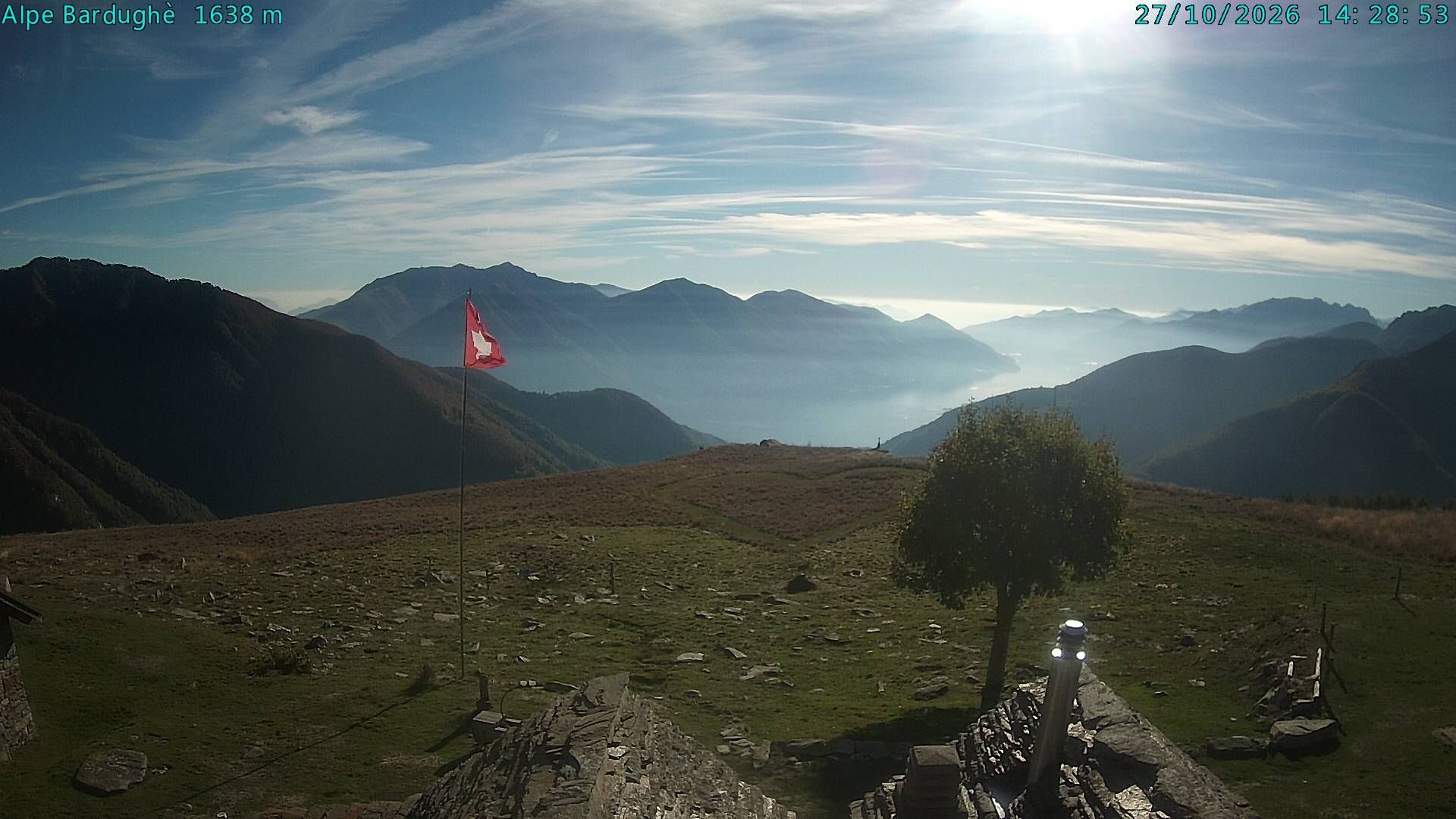 Vogorno: Alpe Bardughè - Gambarogno - Alpe di Neggia - Cannobio - Langensee