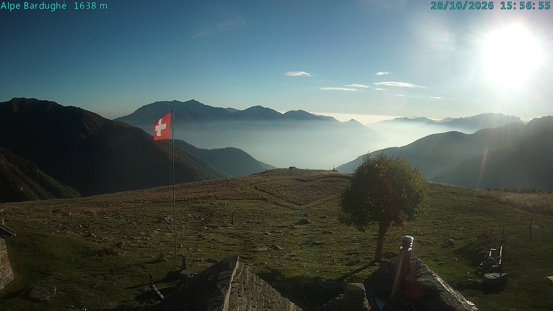 Vogorno: Alpe Bardughè - Gambarogno - Alpe di Neggia - Cannobio - Langensee