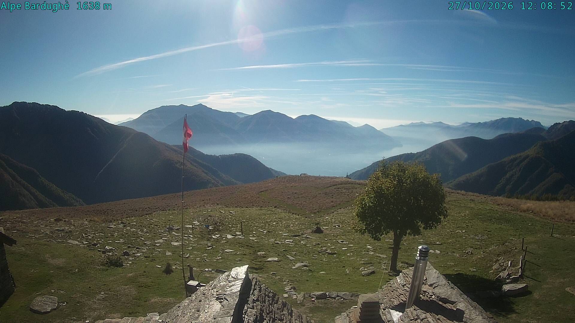 Vogorno: Alpe Bardughè - Gambarogno - Alpe di Neggia - Cannobio - Langensee