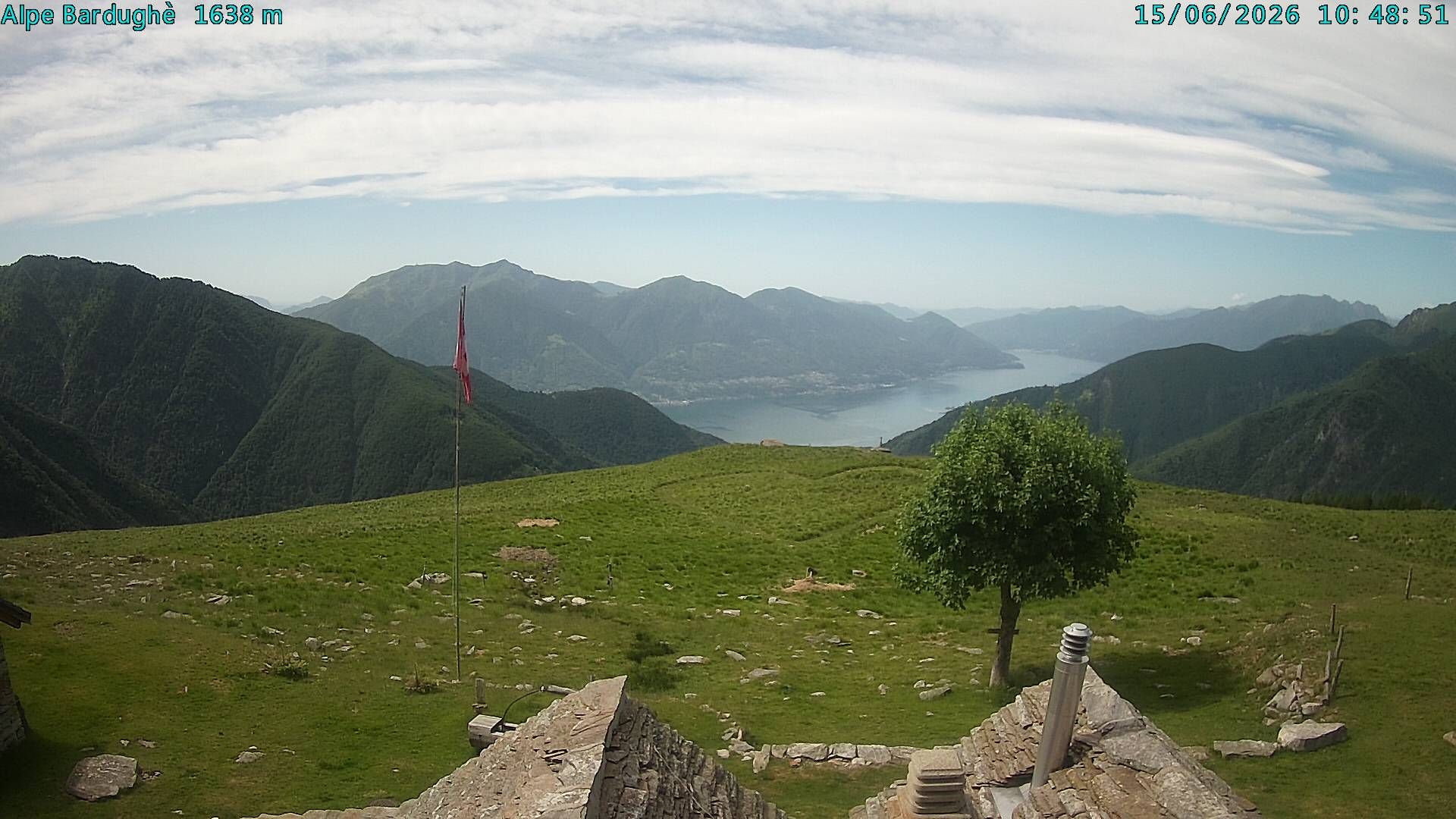 Vogorno: Alpe Bardughè - Gambarogno - Alpe di Neggia - Cannobio - Langensee