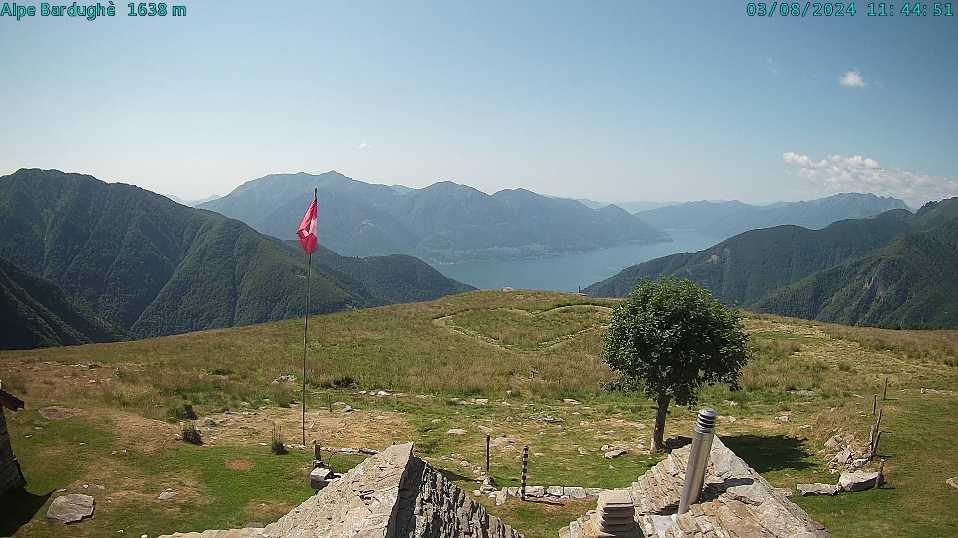 Vogorno: Alpe Bardughè - Gambarogno - Alpe di Neggia - Cannobio - Langensee