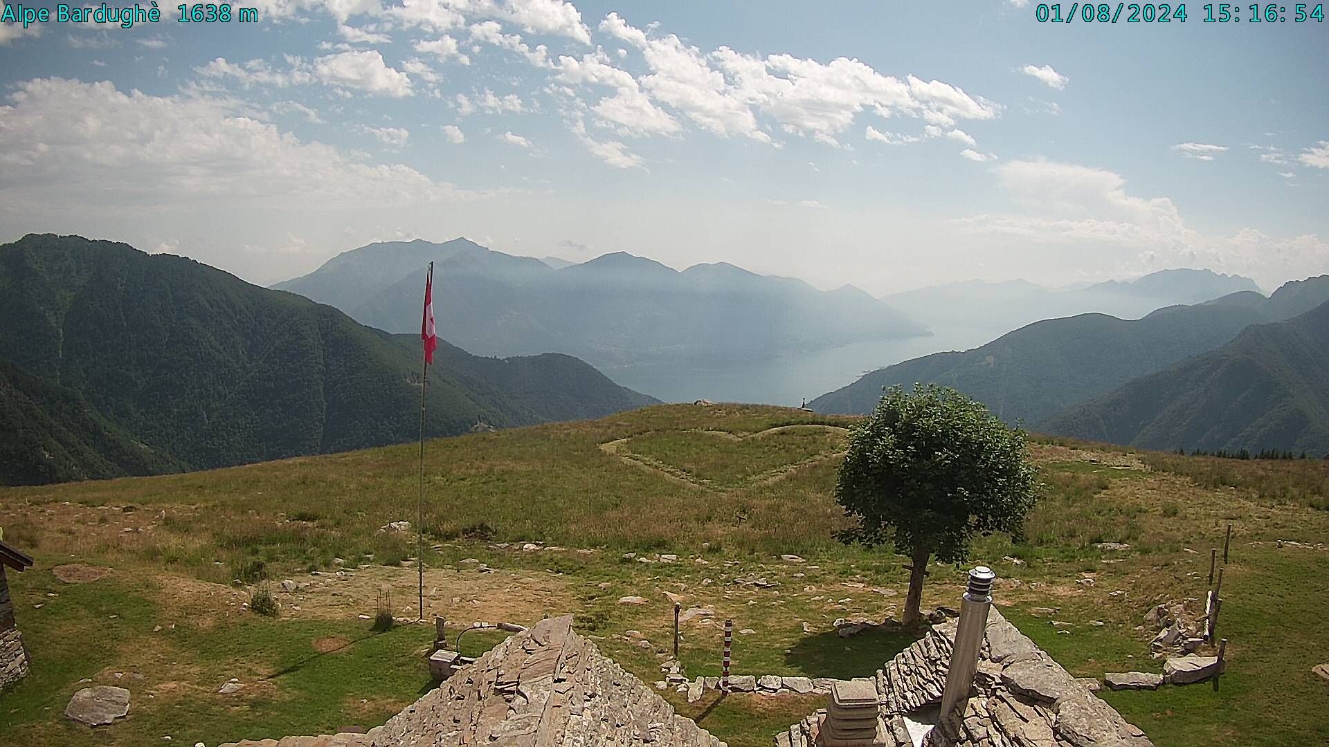 Vogorno: Alpe Bardughè - Gambarogno - Alpe di Neggia - Cannobio - Langensee