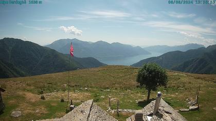 Vogorno: Alpe Bardughè - Gambarogno - Alpe di Neggia - Cannobio - Langensee