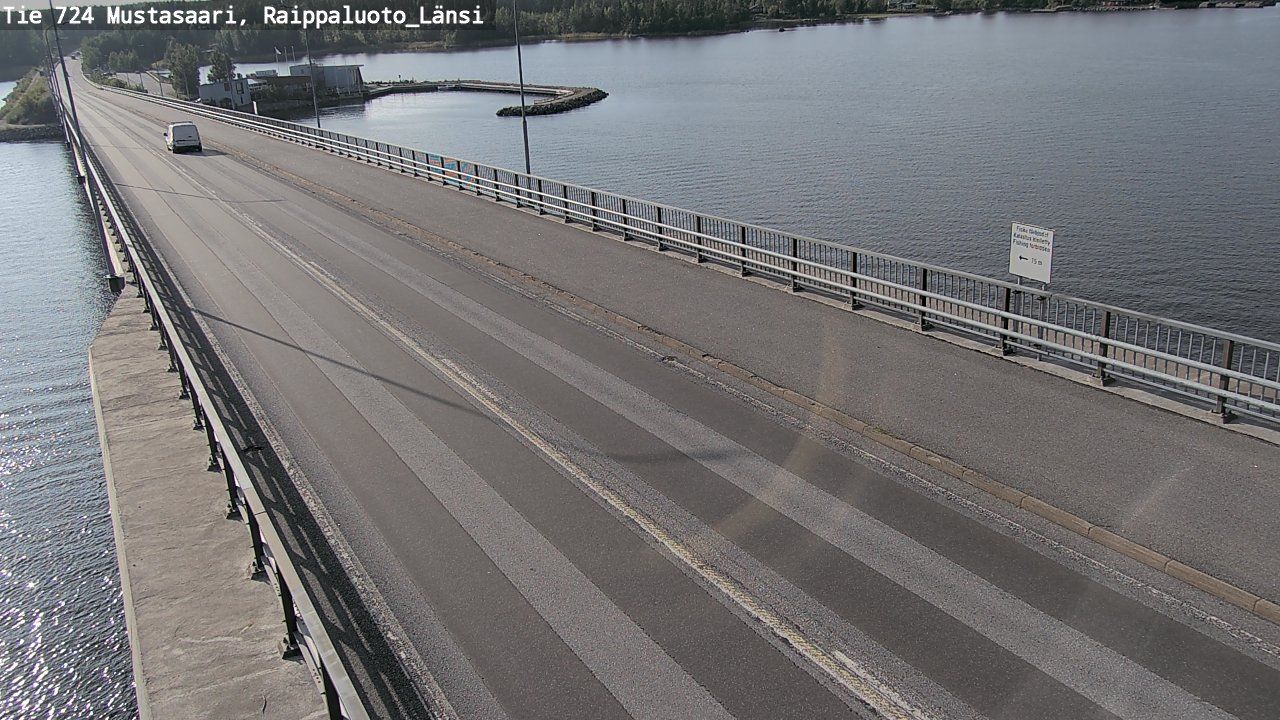 Traffic Cam Korsholm: Tie 724 - Raippaluoto, länsi - Raippaluotoon