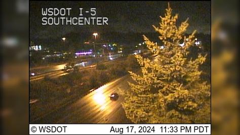 Traffic Cam Burien: I-5 at MP 154.5: Southcenter