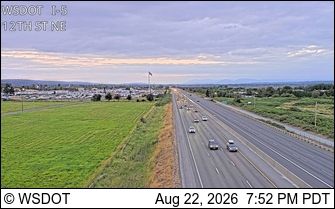 Traffic Cam Delta Junction: I-5 at MP 196: 12th St NE