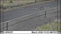 Ritzville > West: I-90 at MP 220: US 395 Interchange - Actuelle