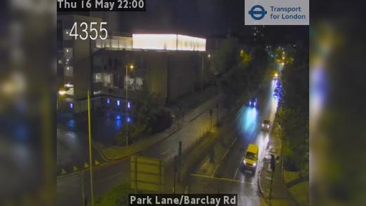 Traffic Cam Croydon: Park Lane/Barclay Rd