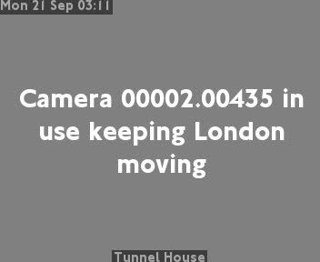 Traffic Cam Heathfield and Waldron: Tunnel House (Fixed)