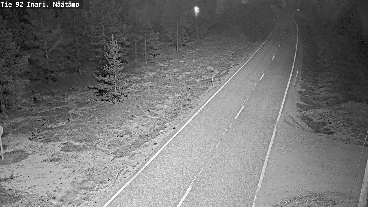 Traffic Cam Inari: Tie - Näätämö - Ivalo