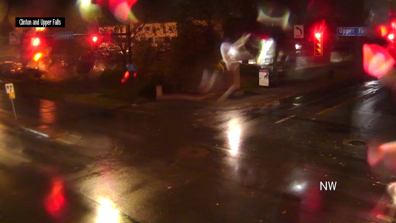 Traffic Cam Rochester: Clinton Ave at Upper Falls Blvd