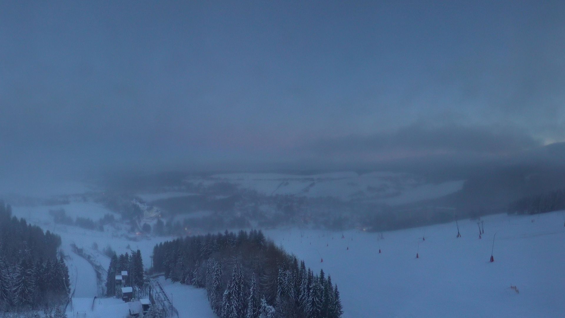 Traffic Cam Oberwiesenthal: Fichtelberg Schwebebahn