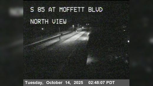 Traffic Cam Mountain View › South: TVC93 -- SR-85 : S85 at Moffet Blvd