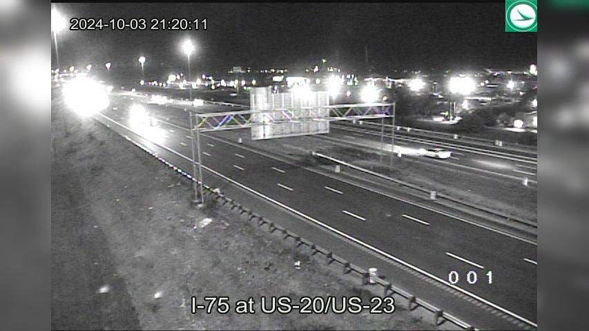 Traffic Cam Perrysburg: I-75 at US-20/US-23