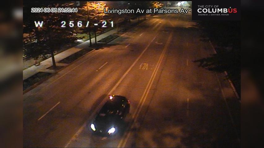 Traffic Cam Livingston Park: City of Columbus) Livingston Ave at Parsons Ave