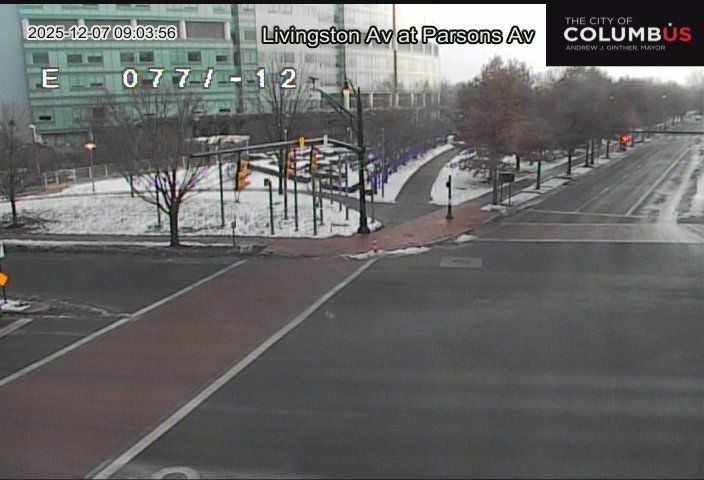 Traffic Cam Livingston Park: City of Columbus) Livingston Ave at Parsons Ave