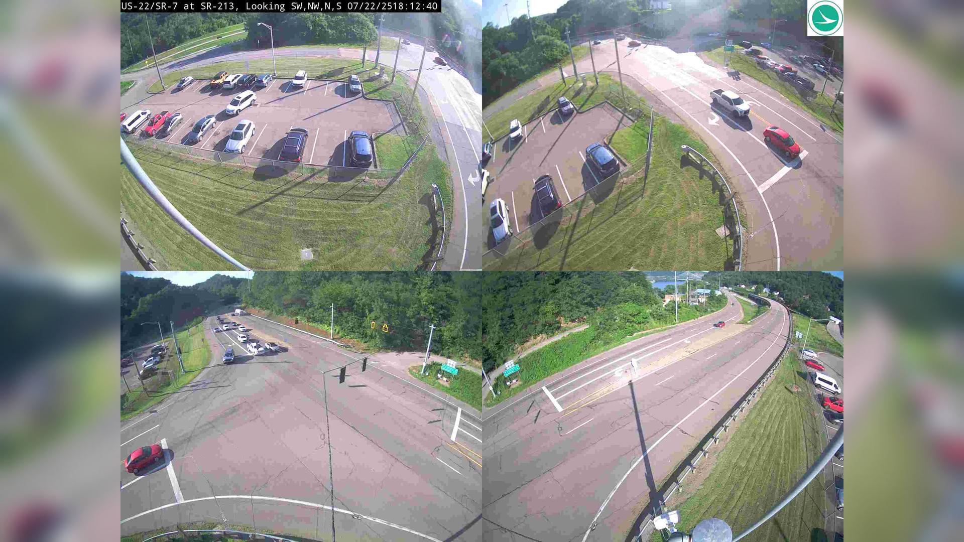 Traffic Cam Alikanna: US-22/SR-7 at SR-213