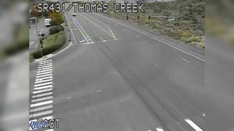 Traffic Cam Steamboat: SR431 at Thomas Creek