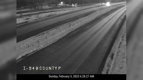 Traffic Cam Mitchell West: I-94 at County P