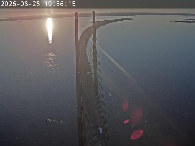 Webcam Öresundbrücke, Malmö, Skåne, Schweden