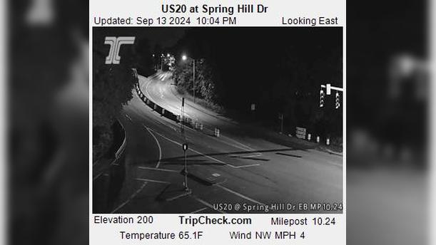 Traffic Cam North Albany: US20 at Spring Hill Dr