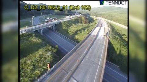 Traffic Cam Greene Township: I-80 @ EXIT 192 (PA-880 JERSEY SHORE)