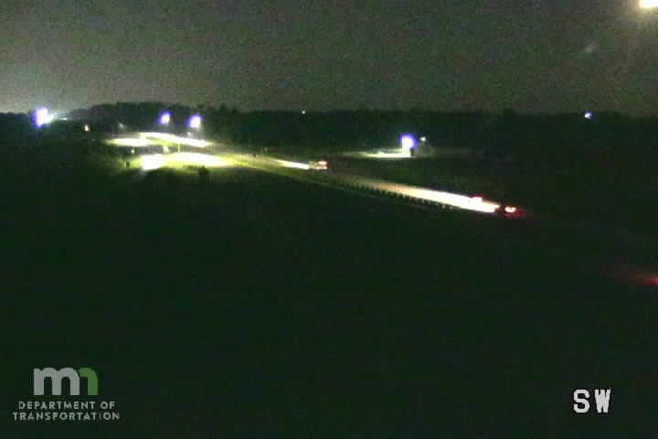 Traffic Cam Oronoco: US 52: T.H.52 NB S Jct C.S.A.H.12 (MP 64.2)