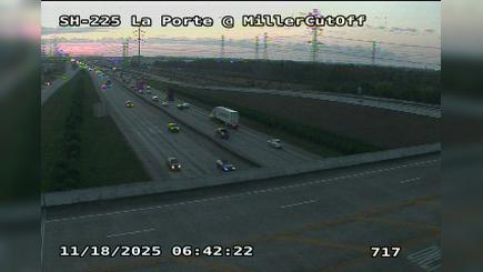Traffic Cam La Porte › West: SH-225 - Miller Cut Off