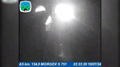 Preview delle webcam di Morgex: A5 km. 134,0 - S 751