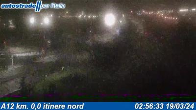 immagine della webcam nei dintorni di Fiumicino: webcam Ponte Galeria